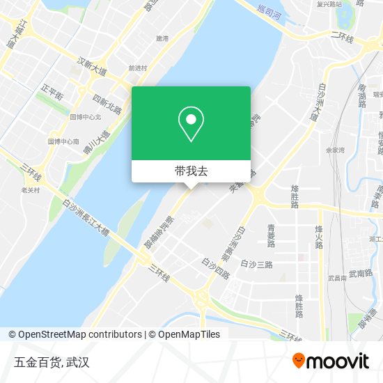 五金百货地图