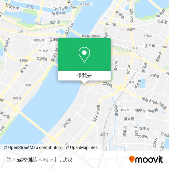 兰基驾校训练基地-南门地图