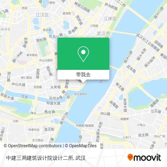 中建三局建筑设计院设计二所地图