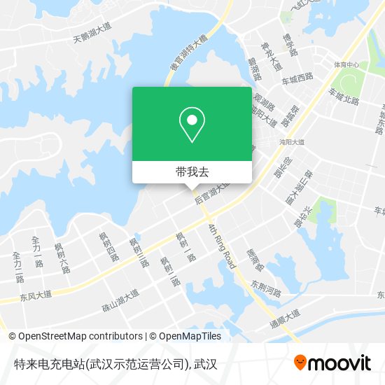 特来电充电站(武汉示范运营公司)地图