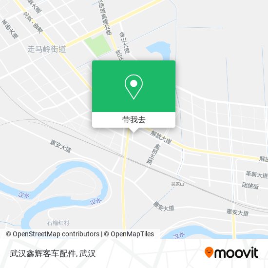 武汉鑫辉客车配件地图