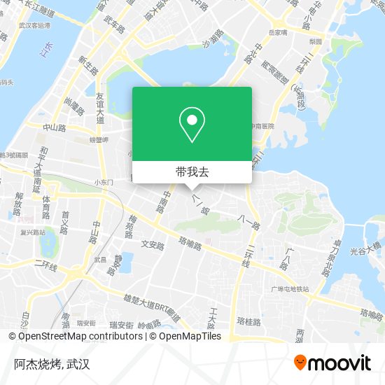 阿杰烧烤地图