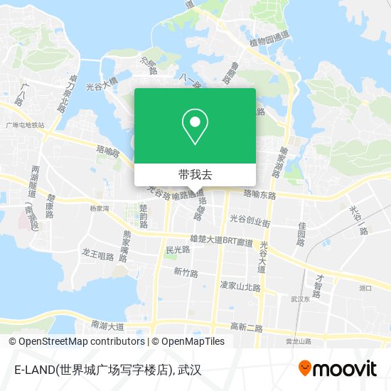 E-LAND(世界城广场写字楼店)地图
