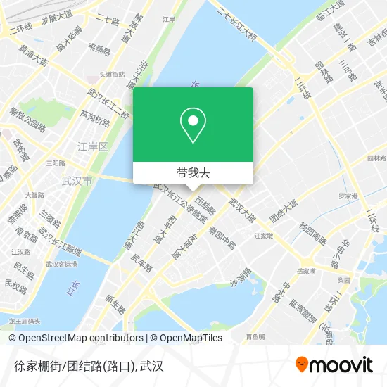 徐家棚街/团结路(路口)地图