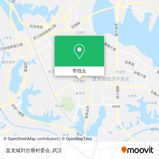 盘龙城刘古塘村委会地图