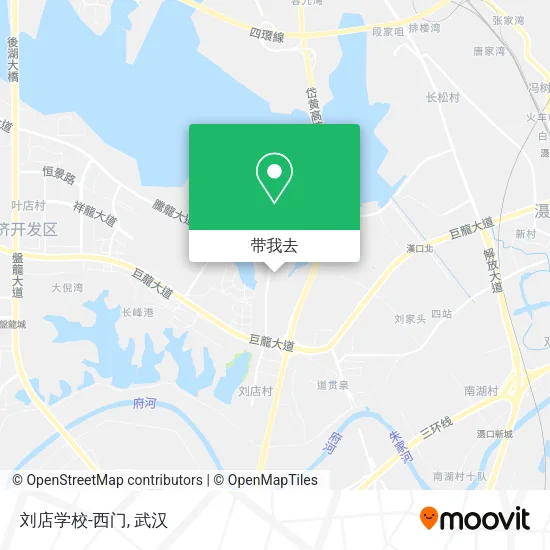 刘店学校-西门地图