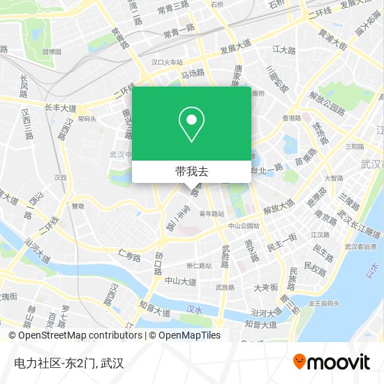 电力社区-东2门地图