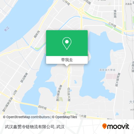 武汉鑫赟冷链物流有限公司地图