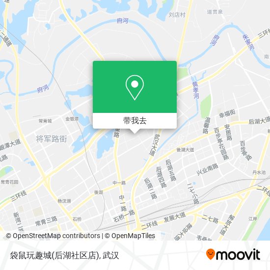 袋鼠玩趣城(后湖社区店)地图