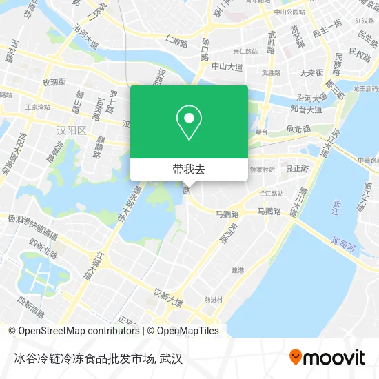 冰谷冷链冷冻食品批发市场地图