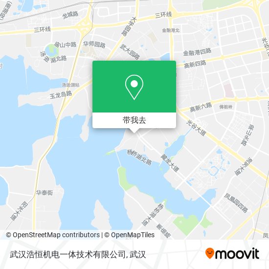 武汉浩恒机电一体技术有限公司地图