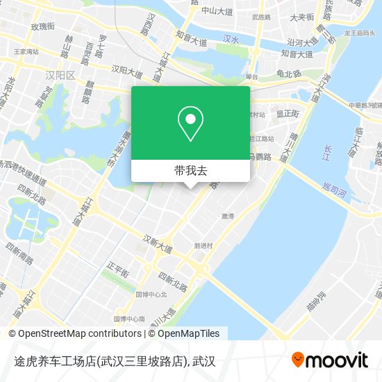 途虎养车工场店(武汉三里坡路店)地图