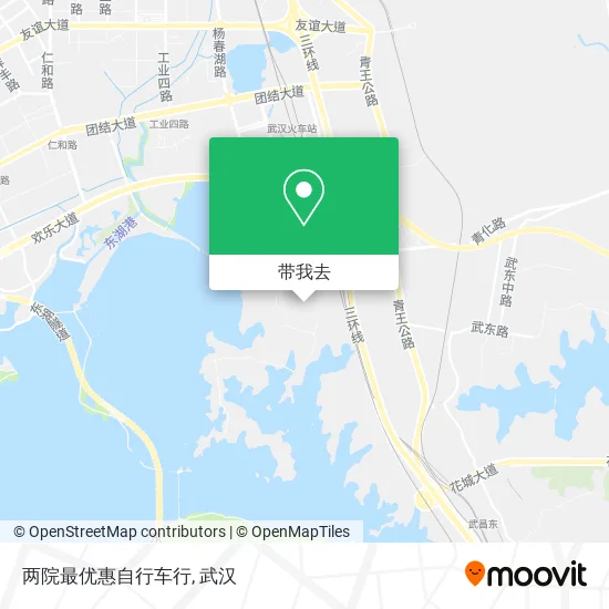 两院最优惠自行车行地图