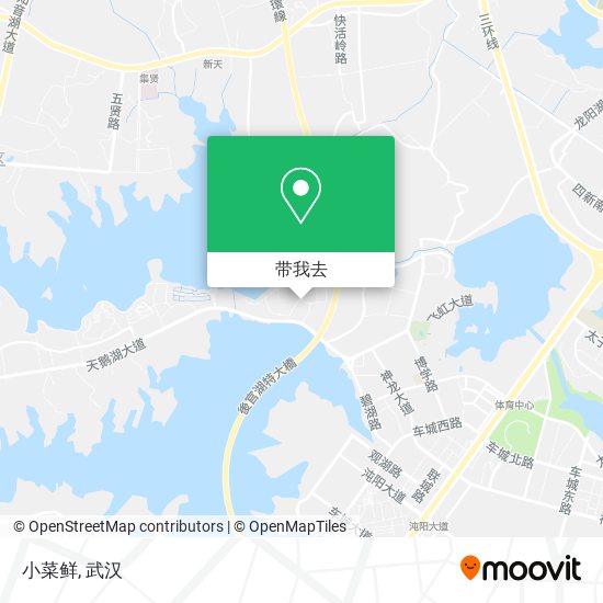 小菜鲜地图
