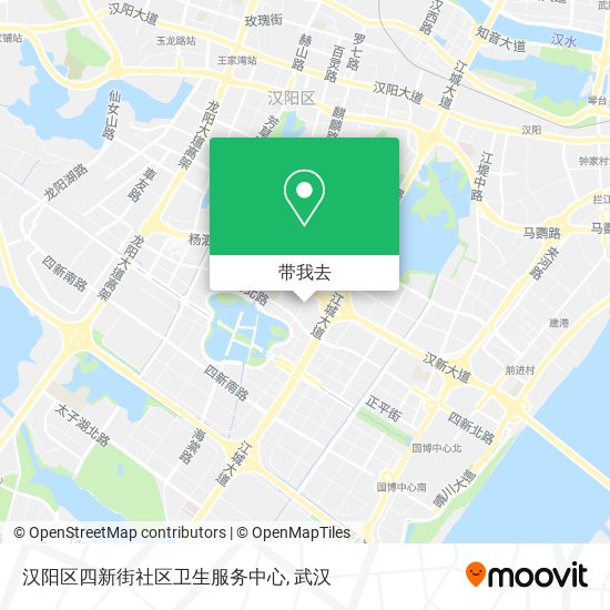汉阳区四新街社区卫生服务中心地图