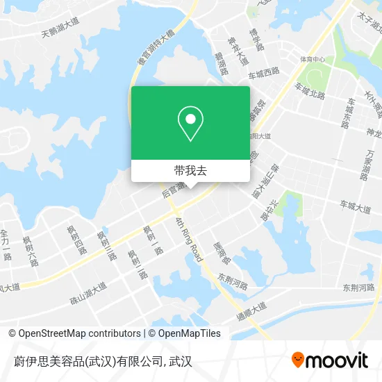 蔚伊思美容品(武汉)有限公司地图
