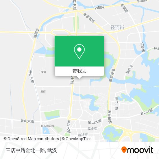 三店中路金北一路地图