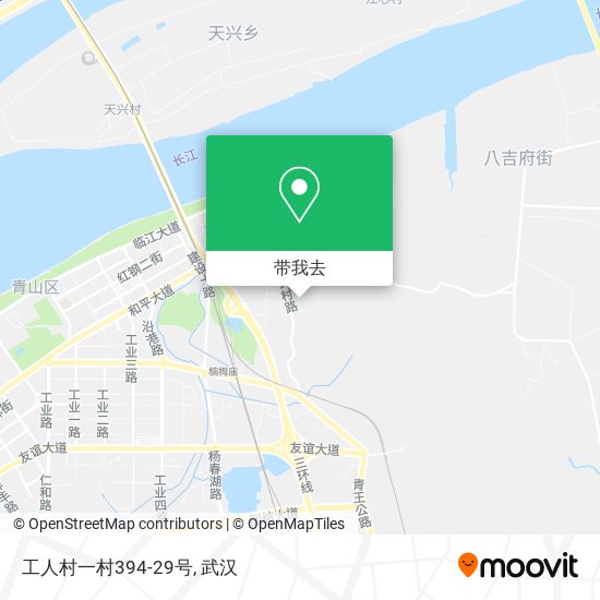 工人村一村394-29号地图