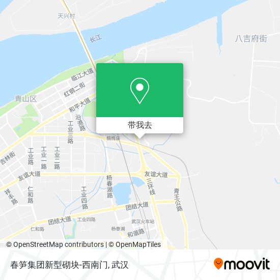 春笋集团新型砌块-西南门地图