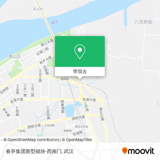 春笋集团新型砌块-西南门地图