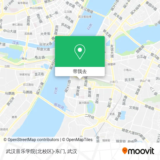 武汉音乐学院(北校区)-东门地图