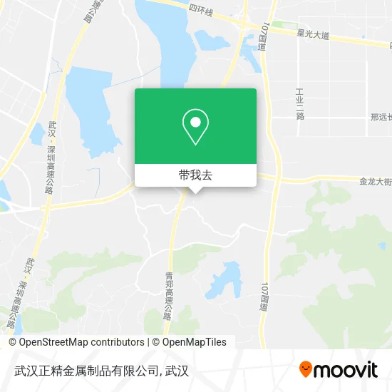 武汉正精金属制品有限公司地图