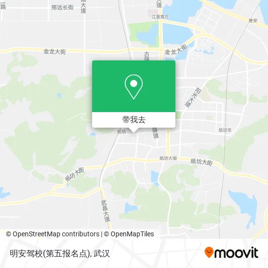 明安驾校(第五报名点)地图