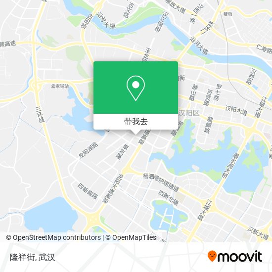 隆祥街地图