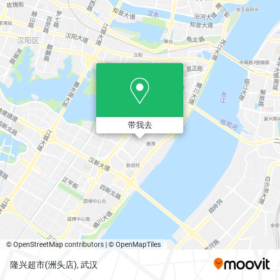 隆兴超市(洲头店)地图