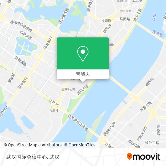 武汉国际会议中心地图
