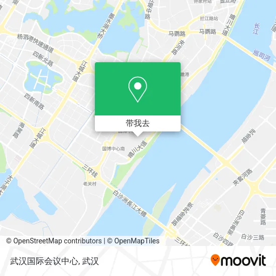 武汉国际会议中心地图