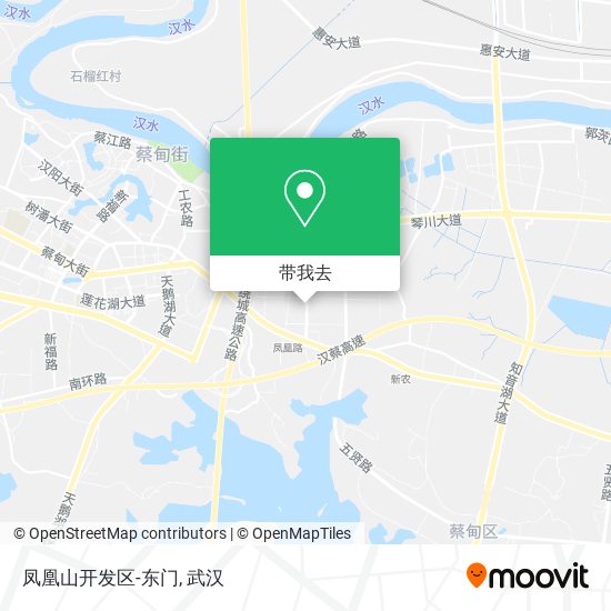 凤凰山开发区-东门地图