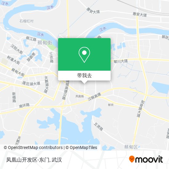 凤凰山开发区-东门地图