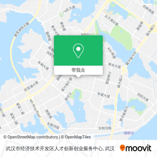 武汉市经济技术开发区人才创新创业服务中心地图