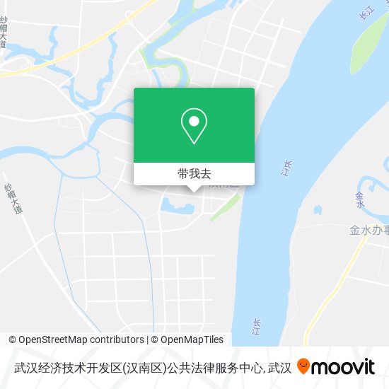武汉经济技术开发区(汉南区)公共法律服务中心地图