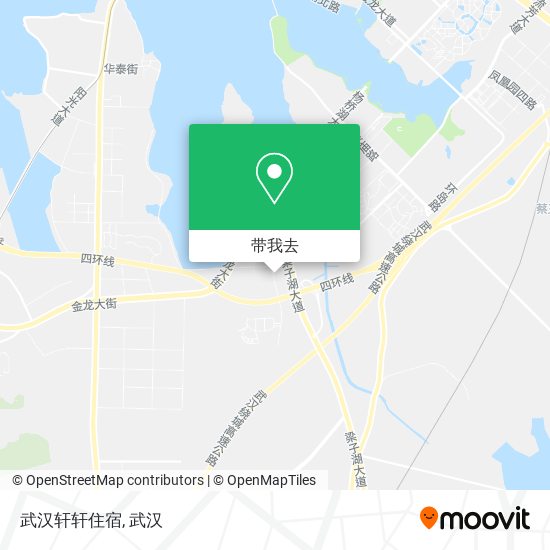 武汉轩轩住宿地图