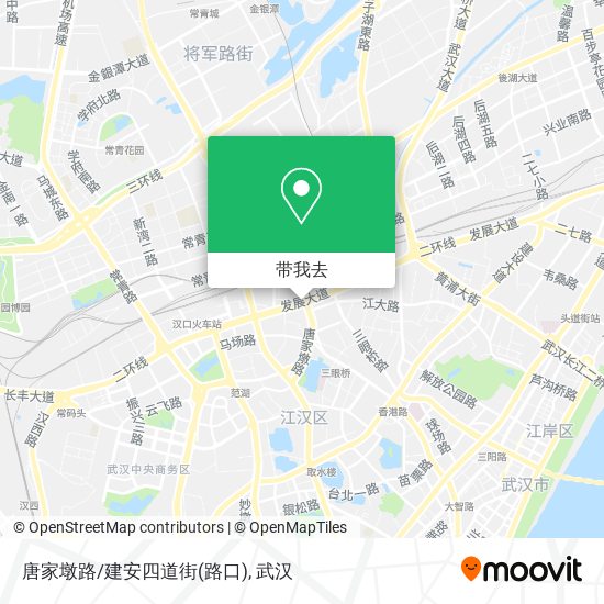 唐家墩路/建安四道街(路口)地图