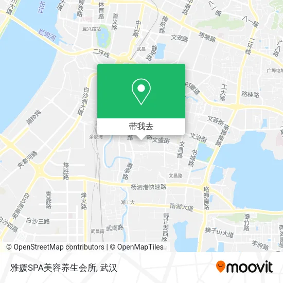 雅媛SPA美容养生会所地图