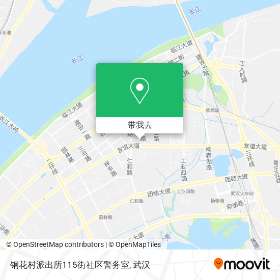 钢花村派出所115街社区警务室地图