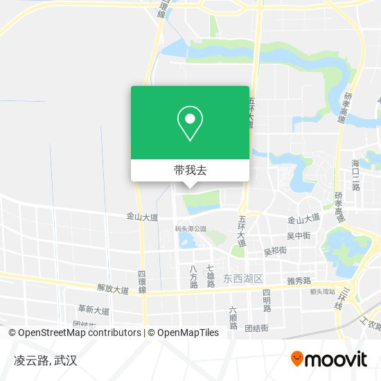 凌云路地图