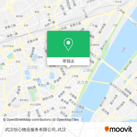 武汉怡心物业服务有限公司地图