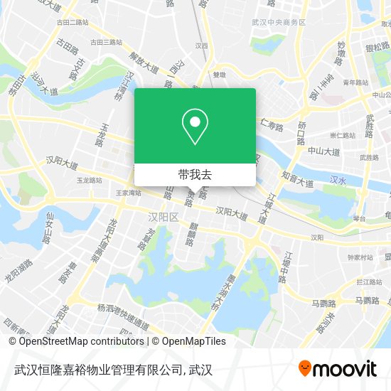 武汉恒隆嘉裕物业管理有限公司地图