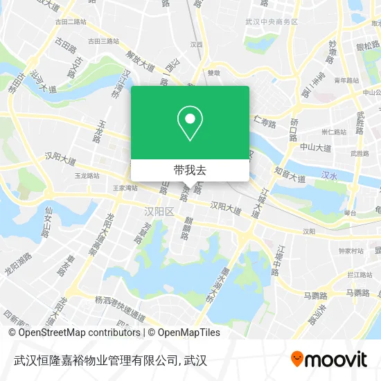 武汉恒隆嘉裕物业管理有限公司地图