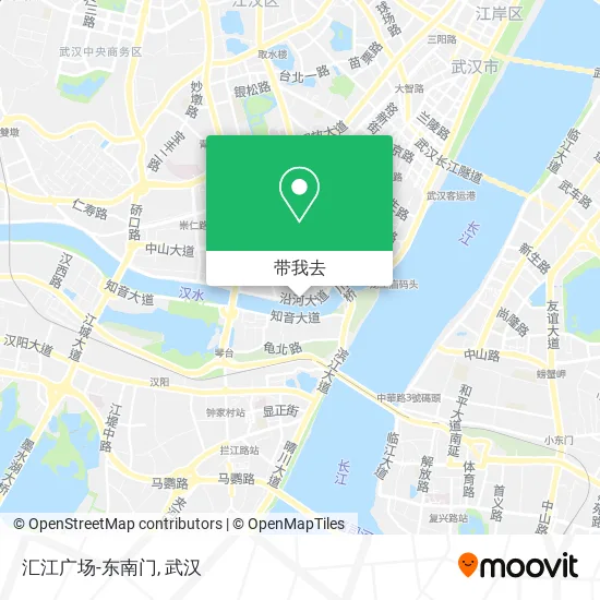汇江广场-东南门地图