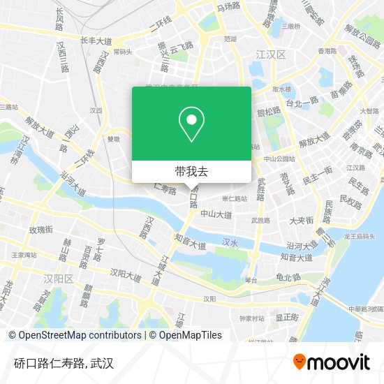 硚口路仁寿路地图