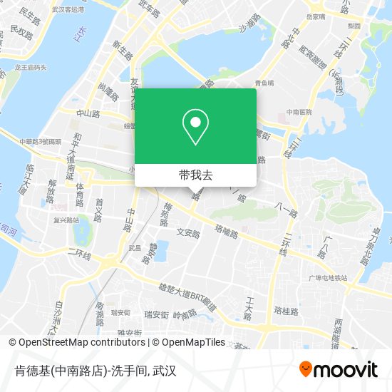 肯德基(中南路店)-洗手间地图