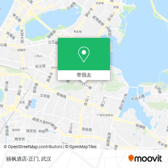 丽枫酒店-正门地图