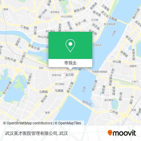 武汉英才医院管理有限公司地图