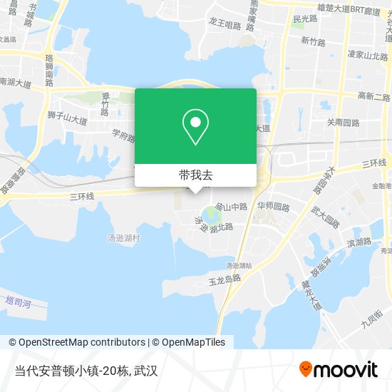 当代安普顿小镇-20栋地图