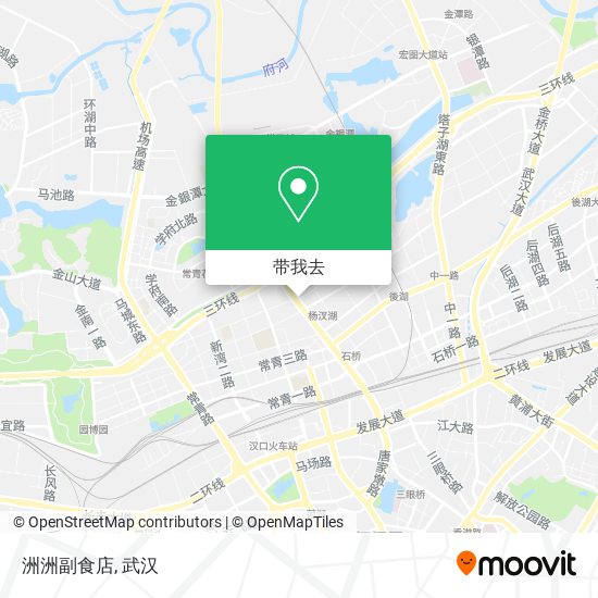 洲洲副食店地图